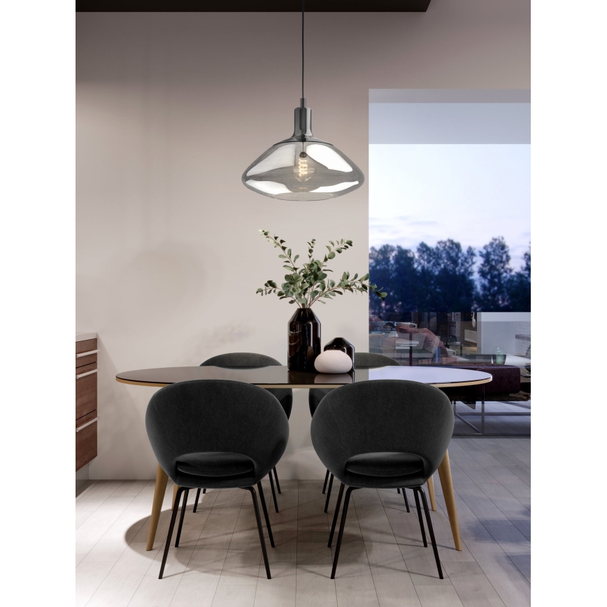 Eglo - Lustr na lanku 1xE27/60W/230V