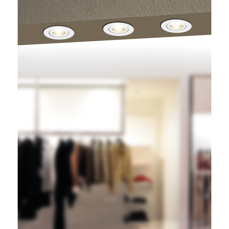 Eglo - LED Stmívatelné podhledové svítidlo LED/6W/230V