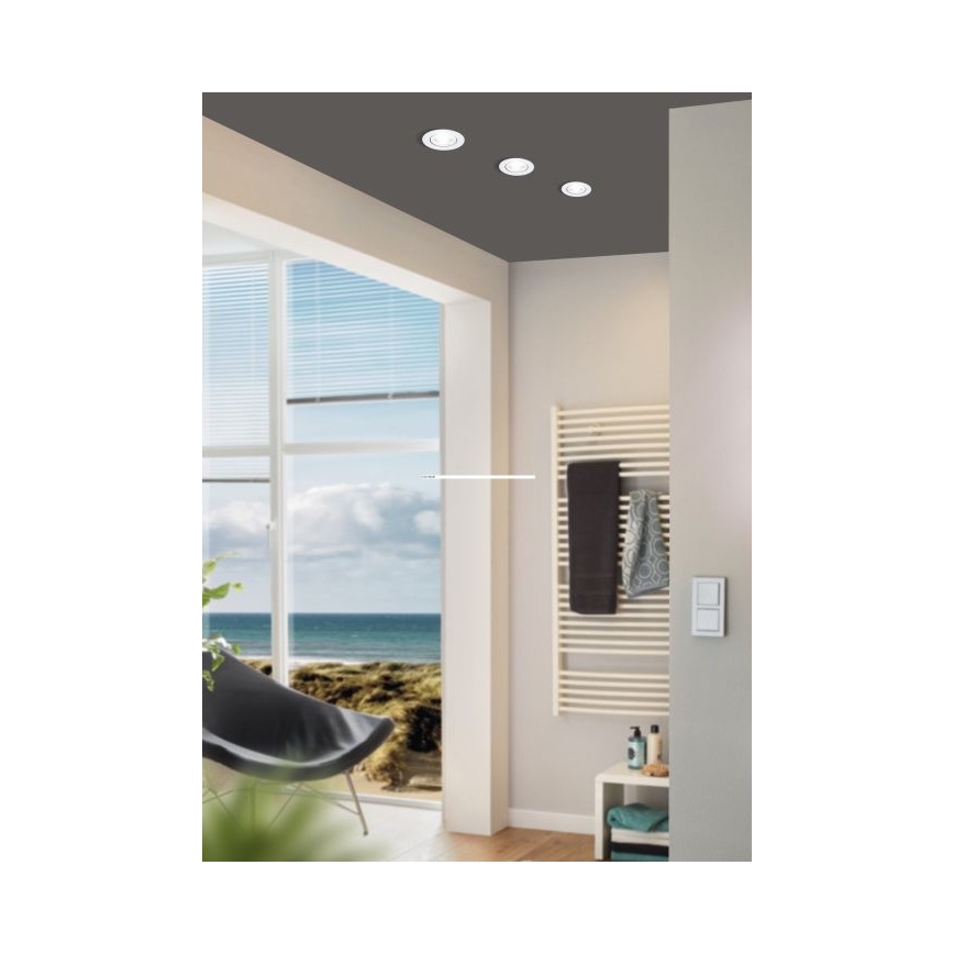 Eglo - LED Stmívatelné podhledové svítidlo LED/6W/230V