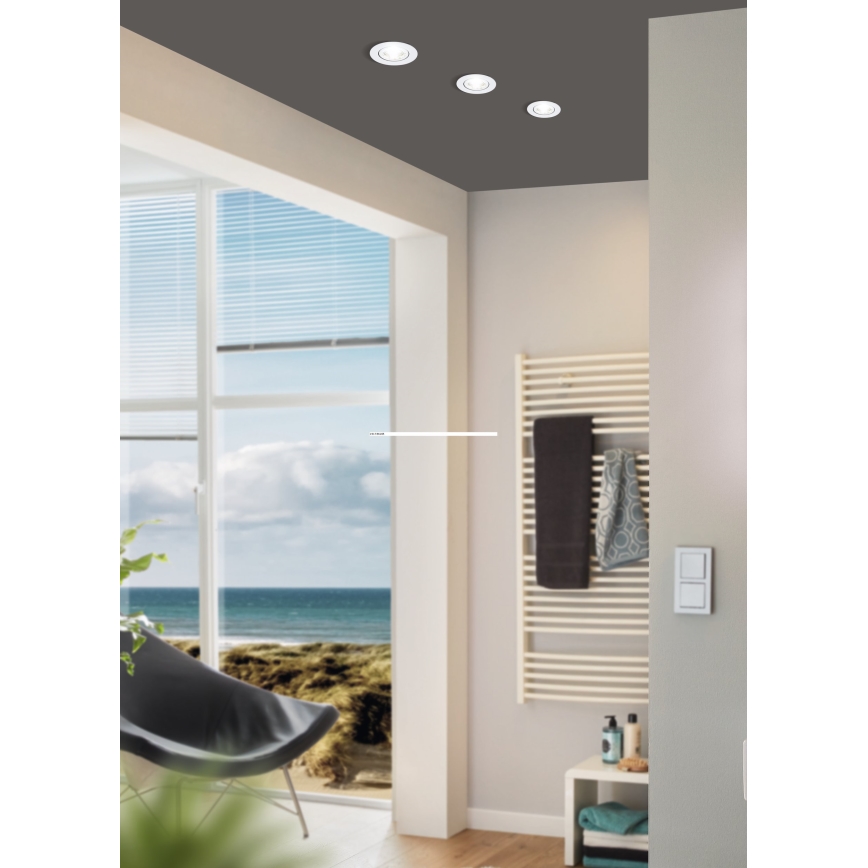 Eglo - LED Stmívatelné podhledové svítidlo LED/6W/230V