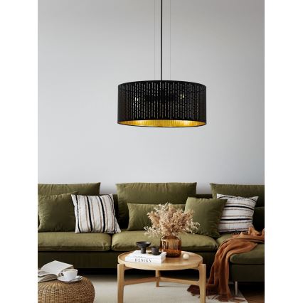 Eglo - Lustr na lanku 3xE27/40W/230V
