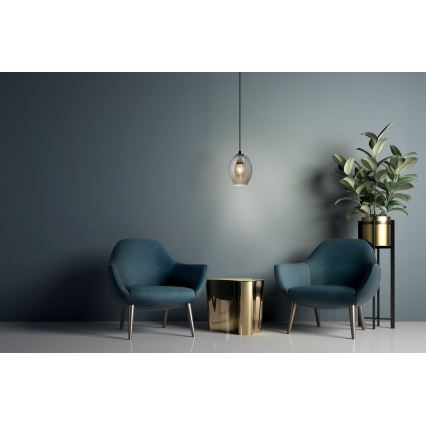 Eglo - Lustr na lanku 1xE27/40W/230V