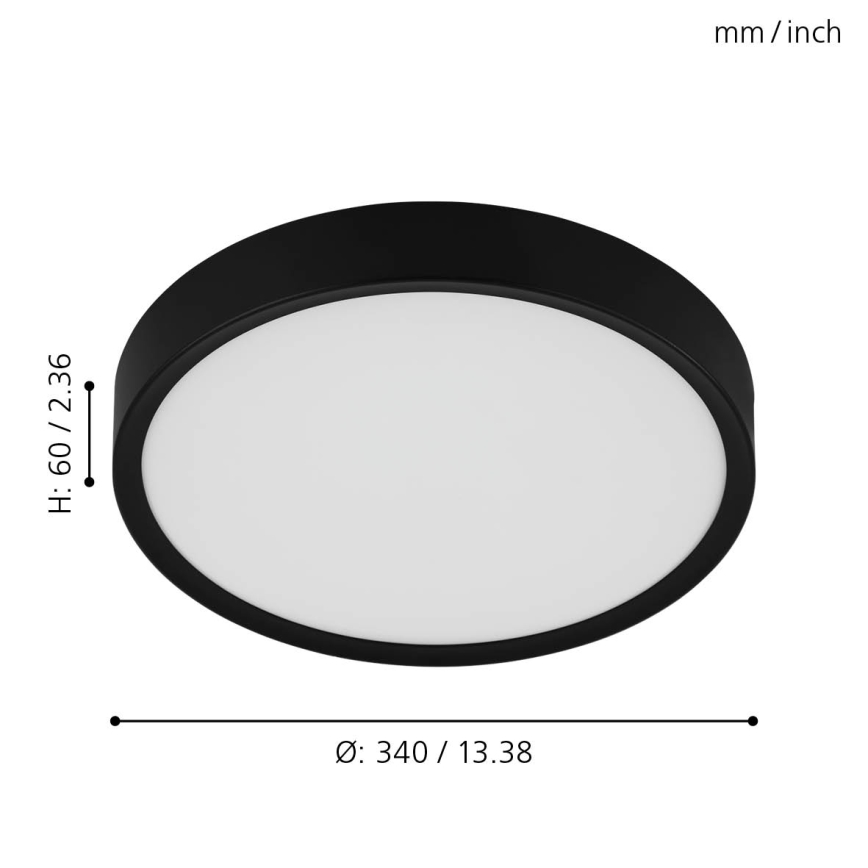 Eglo - LED Stropní svítidlo LED/16,8W/230V
