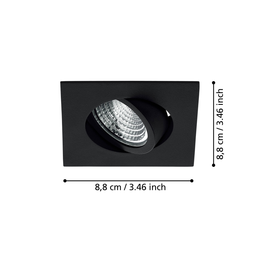 Eglo - LED Stmívatelné podhledové svítidlo LED/6W/230V