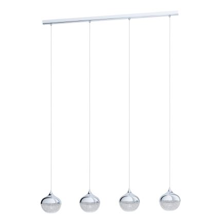 Eglo - Lustr na lanku 4xE14/25W/230V