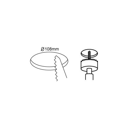 Eglo 98632 - SADA 3x LED Podhledové svítidlo FUEVA 3xLED/5W/230V