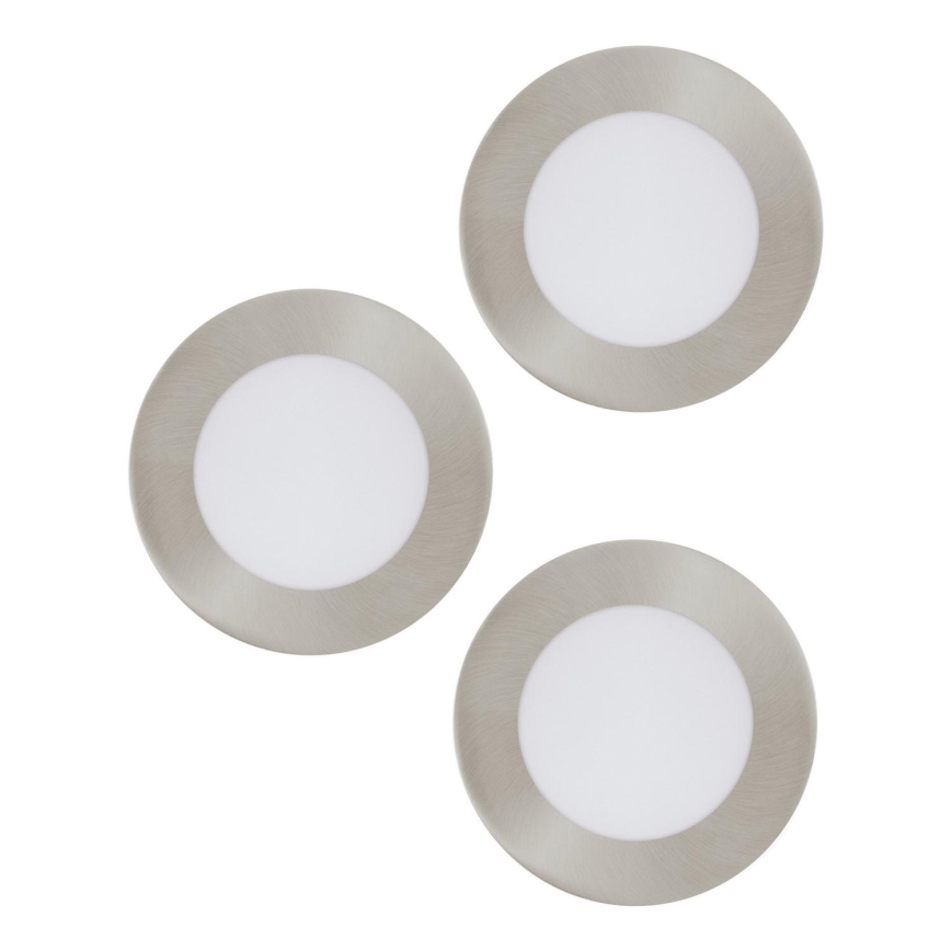 Eglo 98632 - SADA 3x LED Podhledové svítidlo FUEVA 3xLED/5W/230V pr. 12 cm