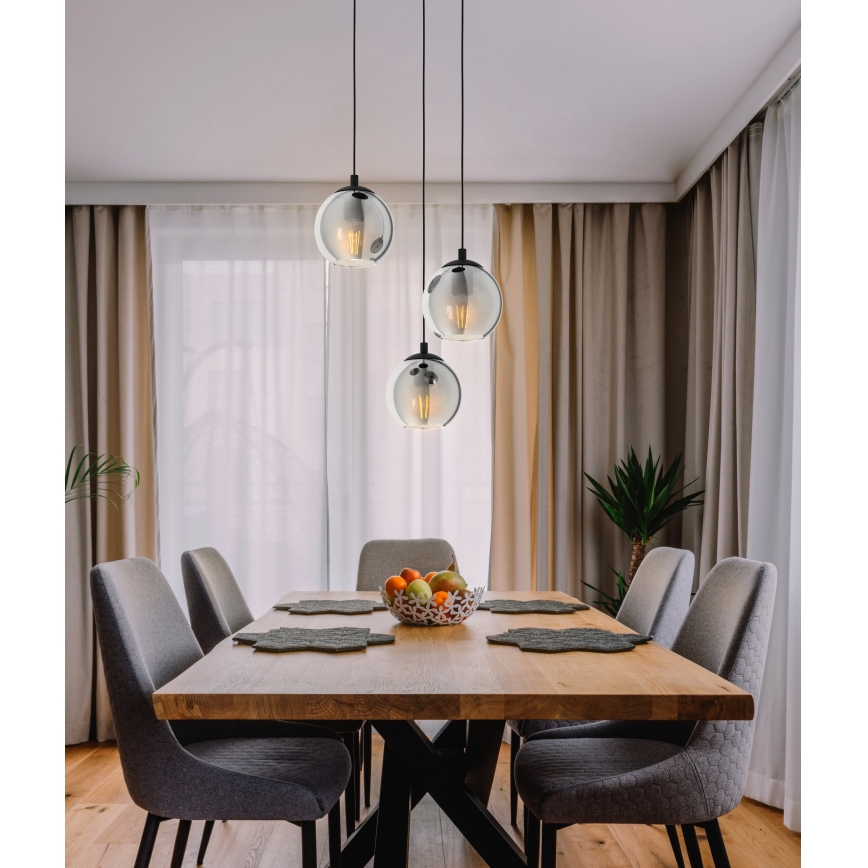 Eglo 98653 - Lustr na lanku ARISCANI 3xE27/40W/230V