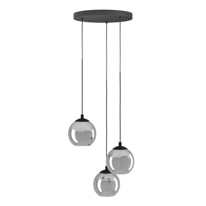 Eglo 98653 - Lustr na lanku ARISCANI 3xE27/40W/230V
