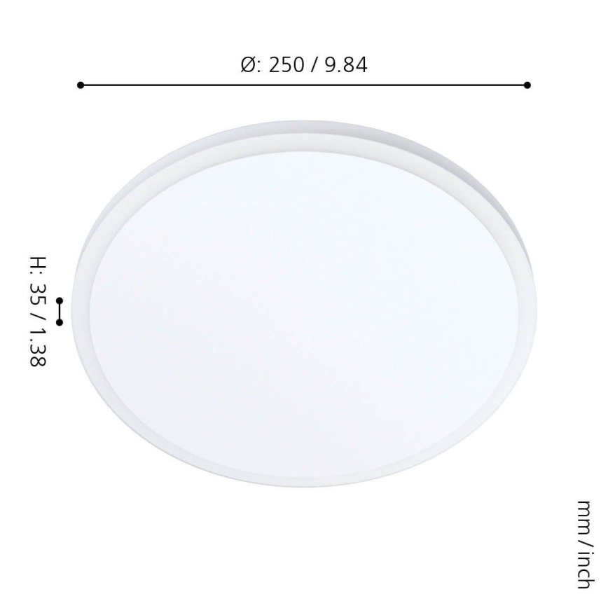 Eglo - LED Stropní svítidlo LED/11,4W/230V