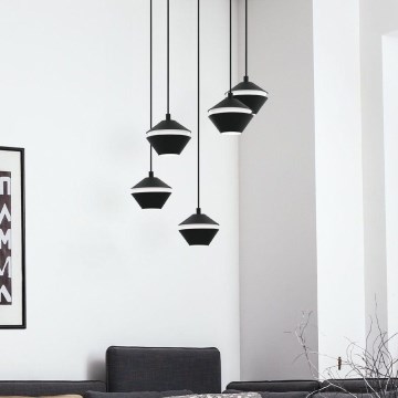 Eglo 98683 - LED Lustr na lanku PERPIGO 5xGU10/5W/230V