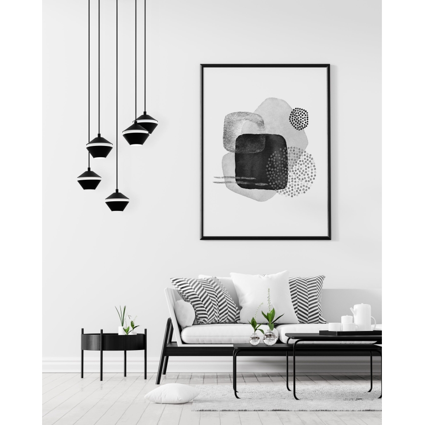 Eglo - LED Lustr na lanku 5xGU10/5W/230V