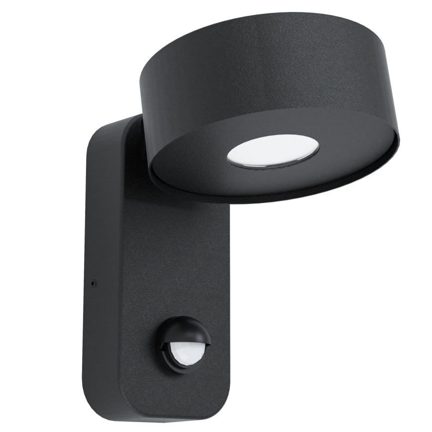 Eglo - LED Venkovní nástěnné svítidlo se senzorem LED/6W/230V IP44