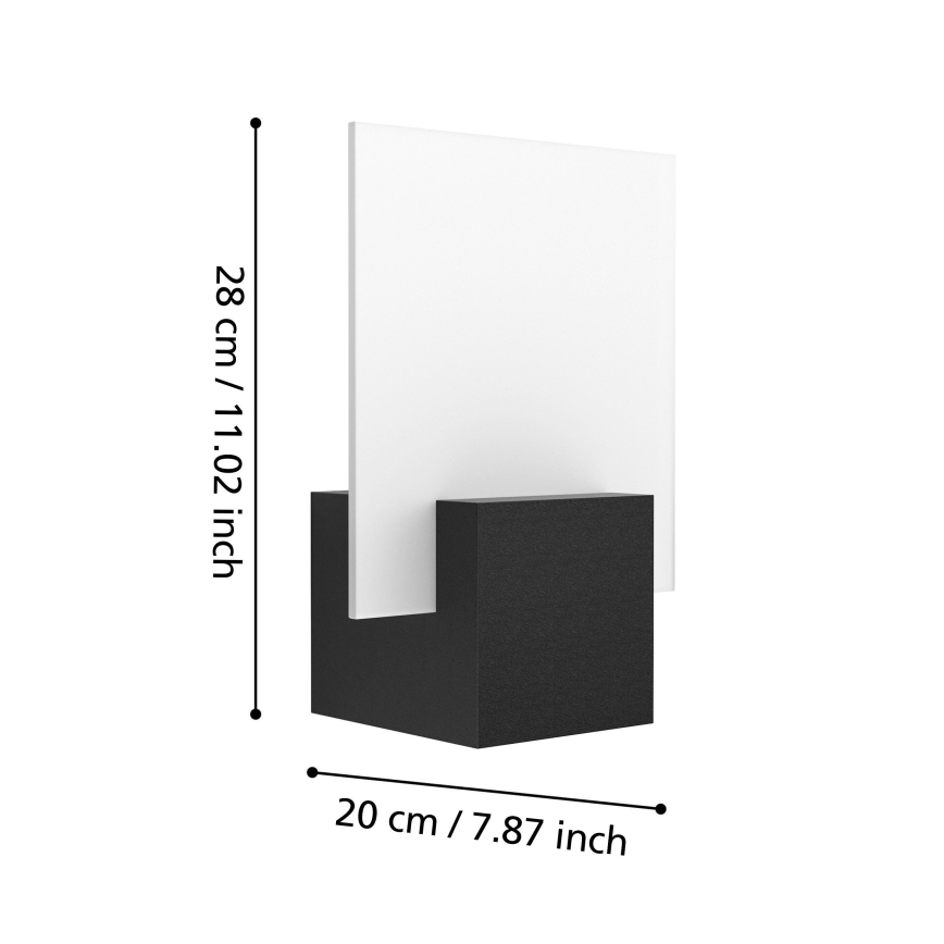 Eglo 98745 - LED Venkovní nástěnné svítidlo ADAMELLO LED/6W/230V IP44