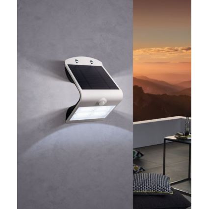 Eglo - Solární svítidlo se senzorem LED/3,2W/3,7V 2000 mAh IP54