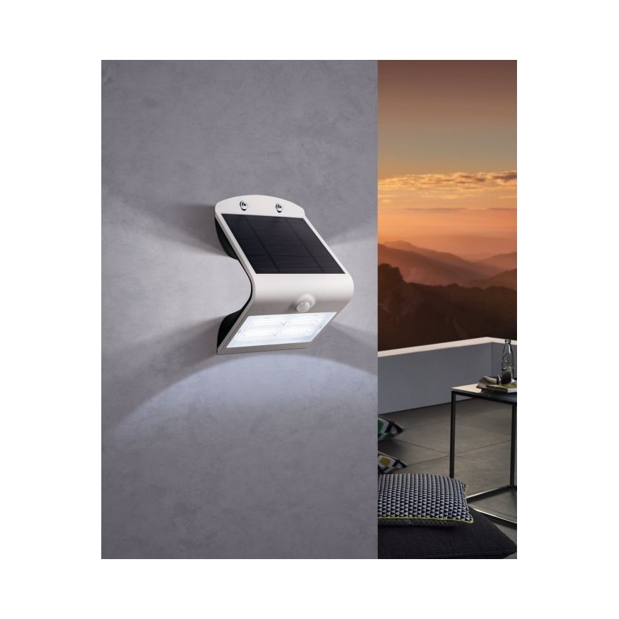 Eglo - Solární svítidlo se senzorem LED/3,2W/3,7V 2000 mAh IP54