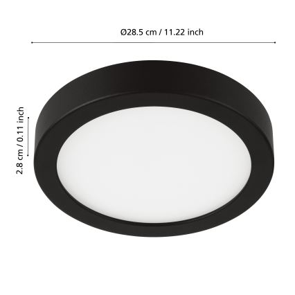 Eglo - LED Stmívatelné koupelnové svítidlo LED/19,5W/230V IP44 ZigBee