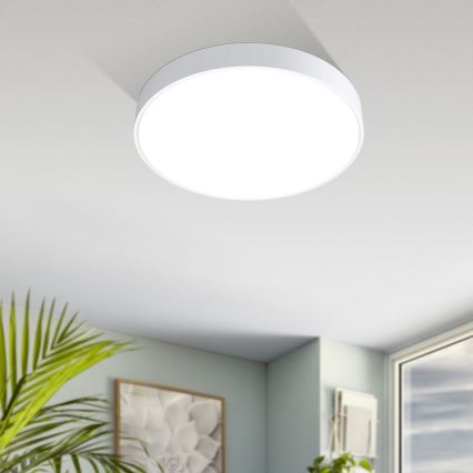 Eglo 98891 - LED Stmívatelné stropní svítidlo ZUBIETA-A LED/18W/230V + dálkové ovládání