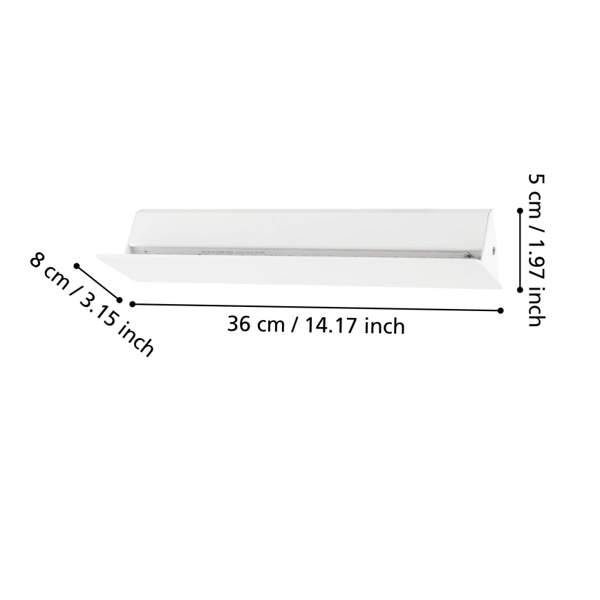 Eglo - LED Nástěnné svítidlo LED/12W/230V