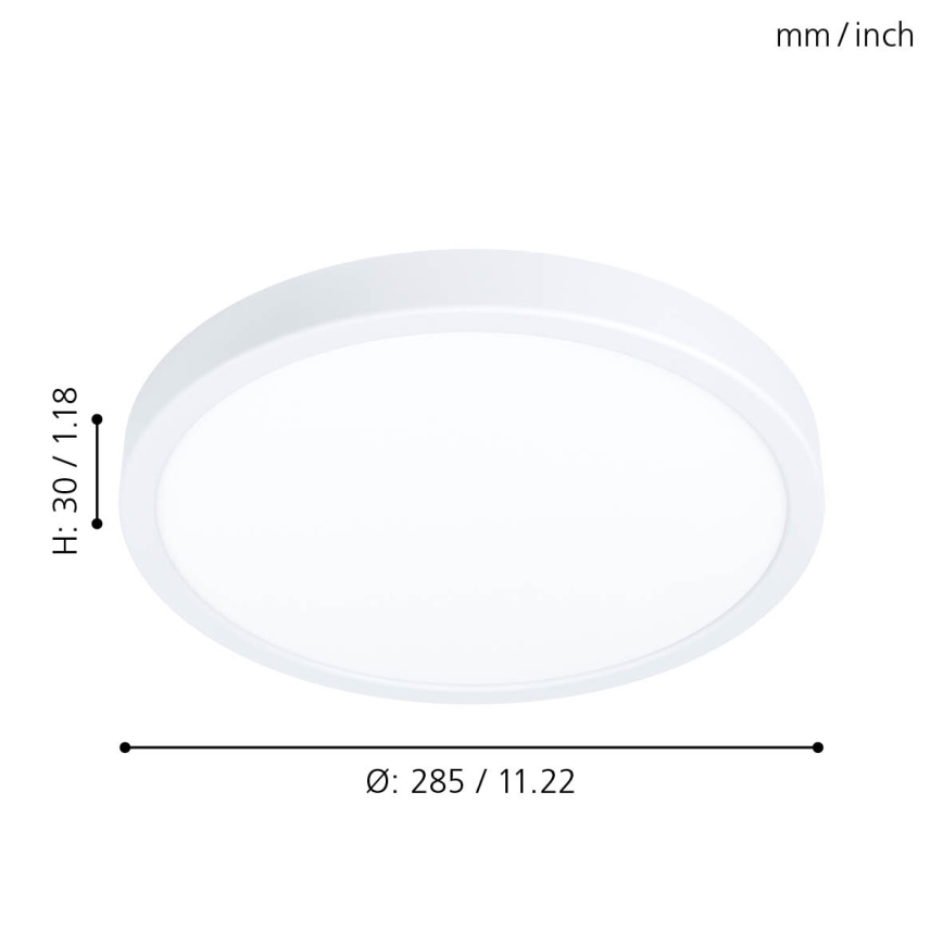 Eglo - LED Stmívatelné stropní svítidlo LED/20W/230V