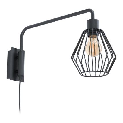 Eglo 99349 - Nástěnné svítidlo TABILLANO 1xE27/40W/230V