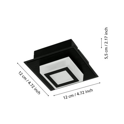 Eglo 99361 - LED Stropní svítidlo MASIANO LED/3,3W/230V