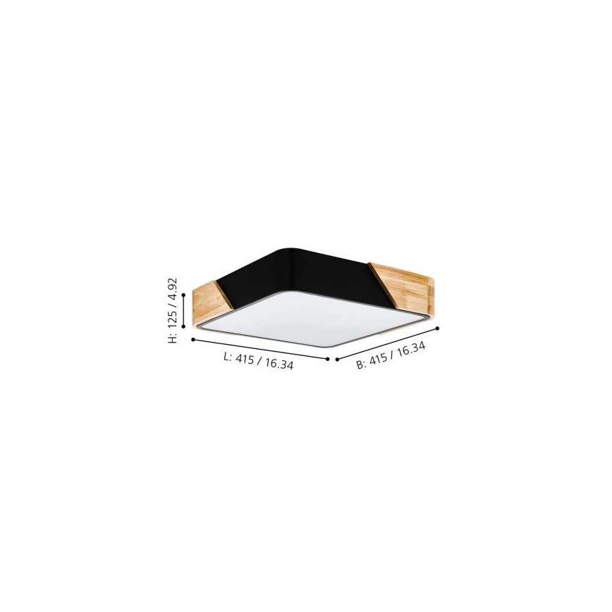 Eglo - Stropní svítidlo 2xE27/28W/230V