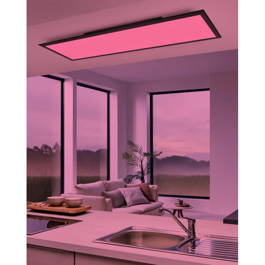 Eglo - LED RGB Stmívatelné stropní svítidlo SALOBRENA-C LED/34W/230V + DO
