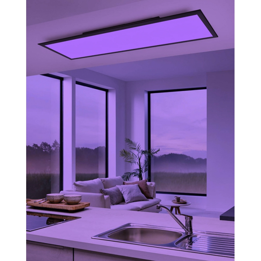 Eglo - LED RGB Stmívatelné stropní svítidlo SALOBRENA-C LED/34W/230V + DO