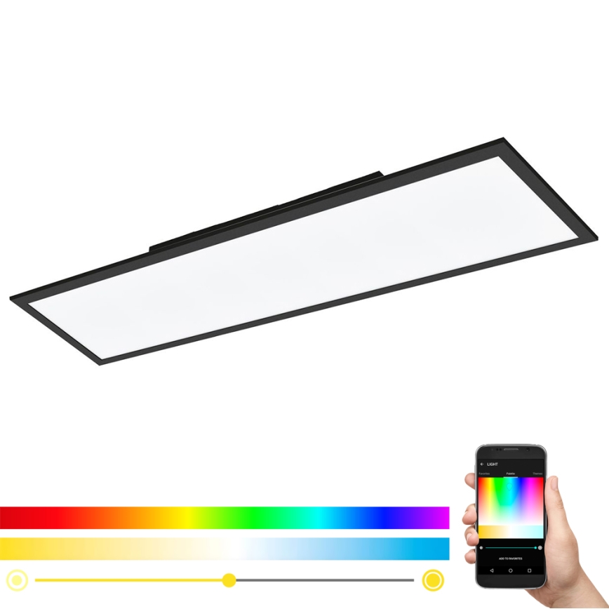 Eglo - LED RGB Stmívatelné stropní svítidlo SALOBRENA-C LED/34W/230V + DO