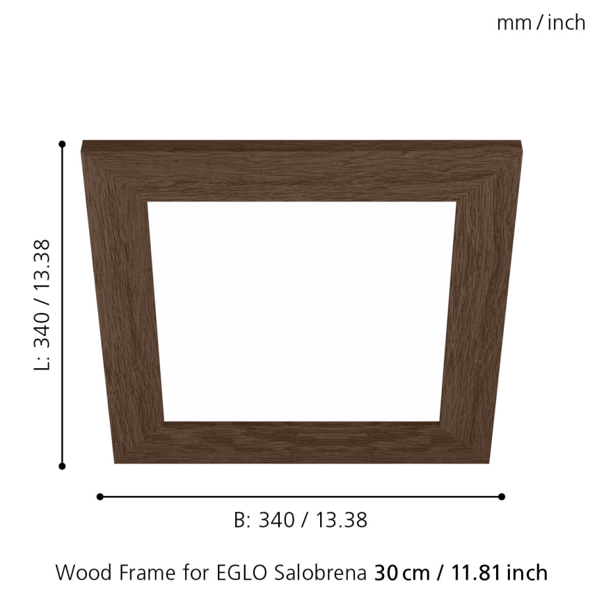 Eglo 99425 - Rám pro stropní svítidlo SALOBRENA 300x300 mm