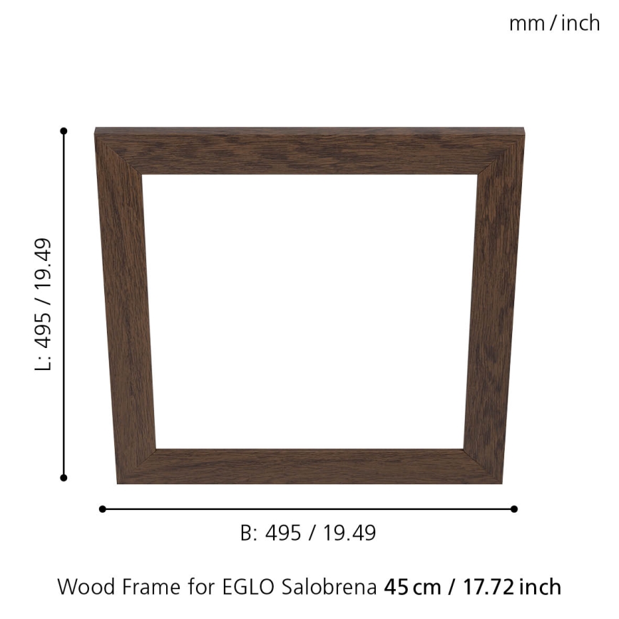 Eglo - Rám pro svítidlo SALOBRENA 450x450 mm