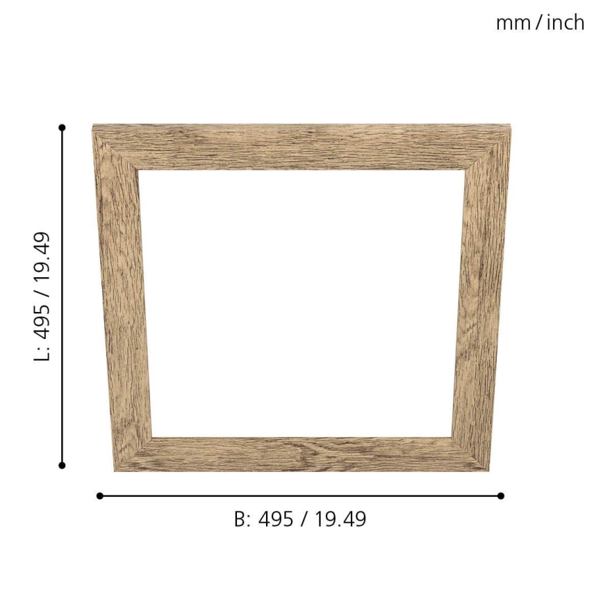Eglo - Rám pro svítidlo SALOBRENA 450x450 mm