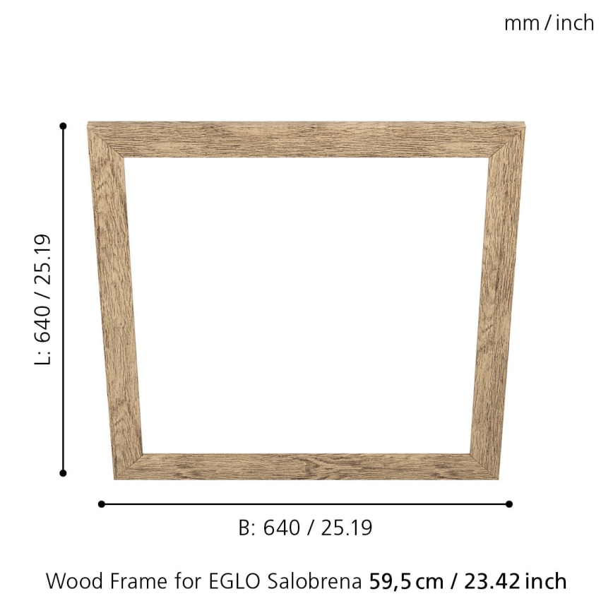 Eglo - Rám pro svítidlo SALOBRENA 595x595 mm
