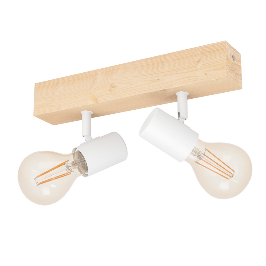 Eglo - Bodové svítidlo TOWNSHEND 2xE27/60W/230V - FSC certifikováno