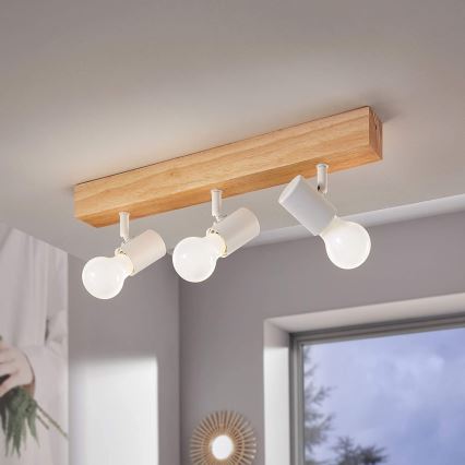 Eglo - Bodové svítidlo TOWNSHEND 3xE27/60W/230V - FSC certifikováno