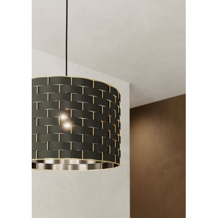 Eglo - Lustr na lanku 1xE27/40W/230V pr. 38 cm