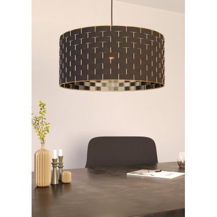 Eglo - Lustr na lanku 1xE27/40W/230V pr. 55 cm