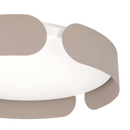 Eglo - LED Stropní svítidlo LED/20W/230V pr. 37 cm hnědá