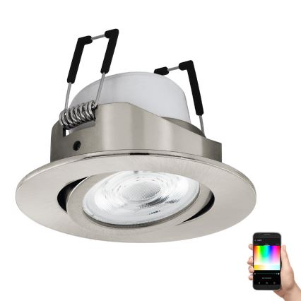 Eglo - LED RGBW Stmívatelné podhledové svítidlo LED/5W/230V ZigBee