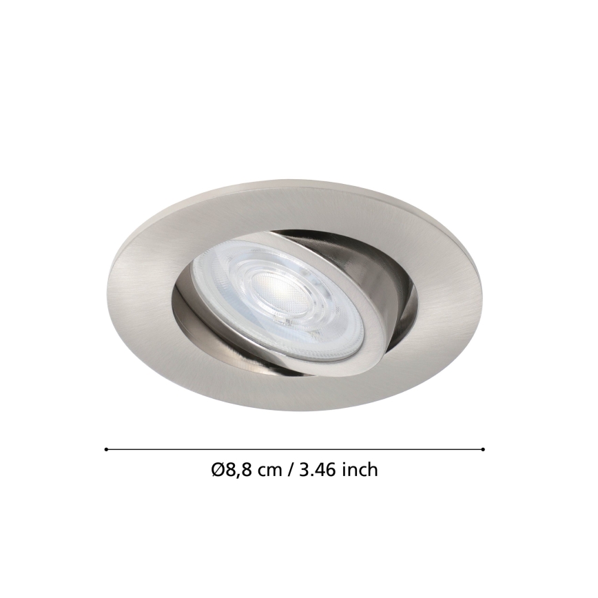 Eglo - LED RGBW Stmívatelné podhledové svítidlo LED/5W/230V ZigBee