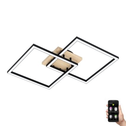 Eglo - LED Stmívatelný přisazený lustr 4xLED/16W/230V 2700-6500K