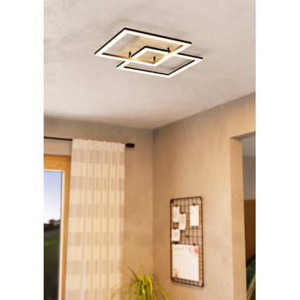 Eglo - LED Stmívatelný přisazený lustr 4xLED/16W/230V 2700-6500K