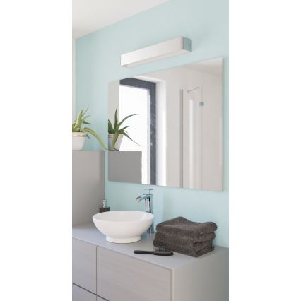 Eglo - LED Koupelnové nástěnné svítidlo LED/26,5W/230V 3000K IP44 matný chrom