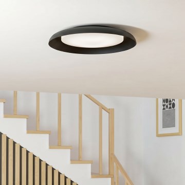 Eglo 99703 - LED Stropní svítidlo PENJAMO LED/17,1W/230V černá