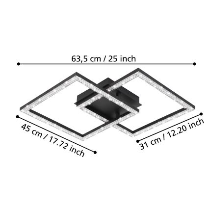 Eglo - LED Stropní svítidlo LED/21W/230V