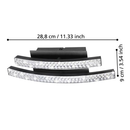 Eglo - LED Nástěnné svítidlo LED/8W/230V