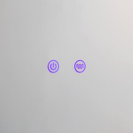 Eglo - LED Koupelnové vyhřívané nástěnné zrcadlo s podsvícením LED/28W/230V IP44