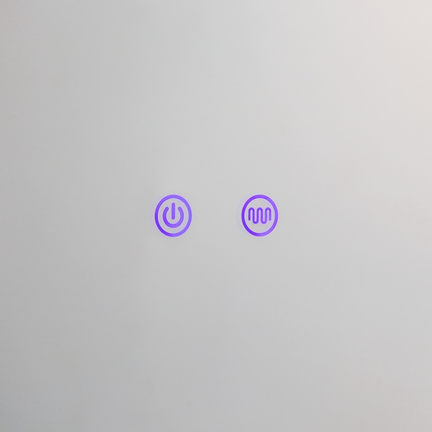 Eglo - LED Koupelnové vyhřívané nástěnné zrcadlo s podsvícením LED/28W/230V IP44