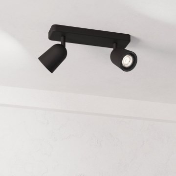 Eglo - Bodové svítidlo 2xGU10/10W/230V černá